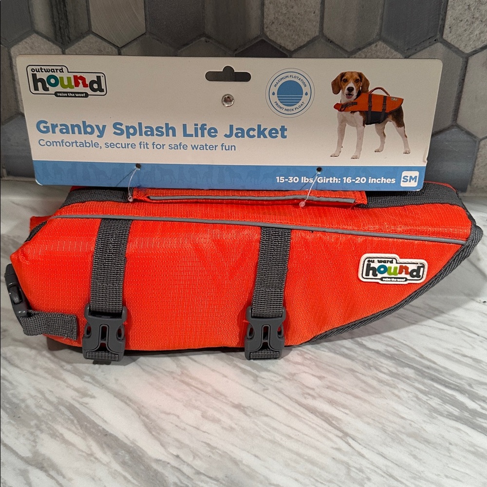 Outward Hound Granby Splash Red Life Jacket